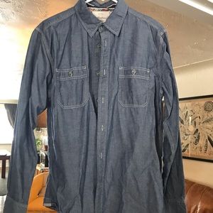 Thin Denim button down